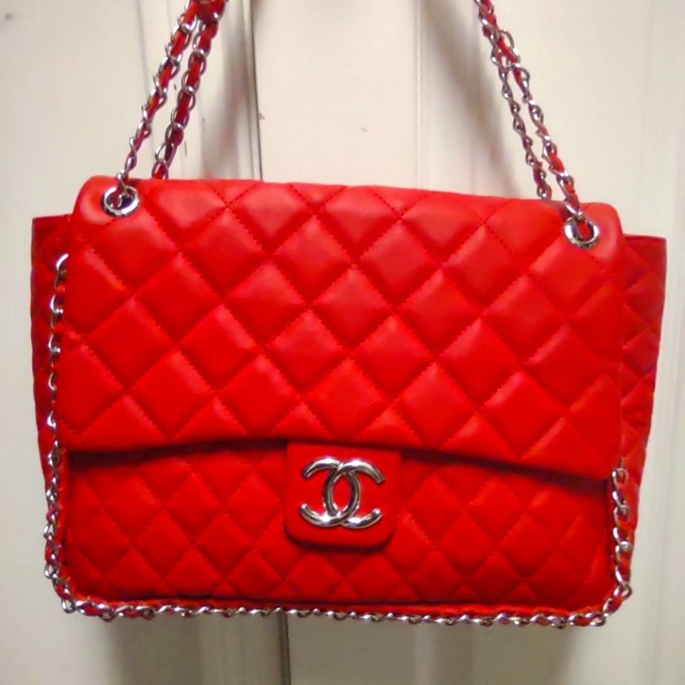 Large fashion inspired handbag